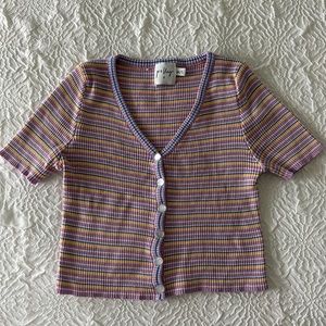 Princess Polly Colorful Crop Top